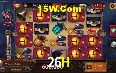 Tela de boas-vindas e lobby de jogos do aplicativo 26H
